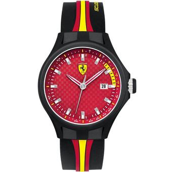 Ferrari - Jam Tangan Pria - Hitam - Rubber - 0830009  