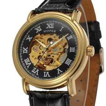 Forsining Vogue Skeleton Dress Men Watch with Automatic Self-wind Movment (Intl)  