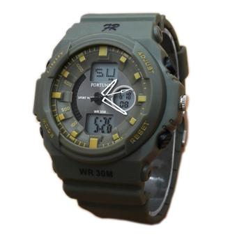 Fortuner AD-1216 - Strap Rubber - Hijau Army  