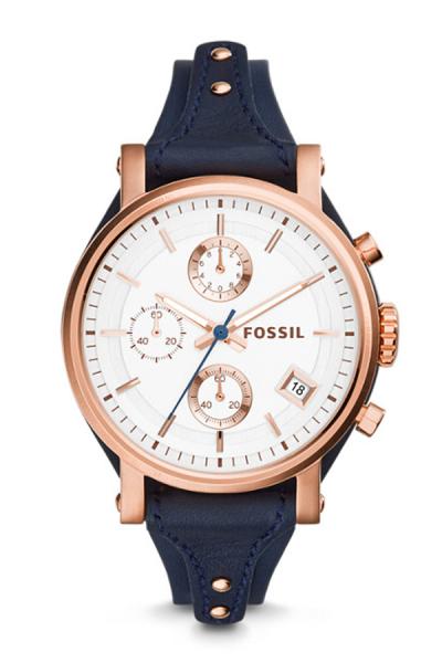 Fossil Fashion Watch ES3838 Jam Tangan Wanita - Blue