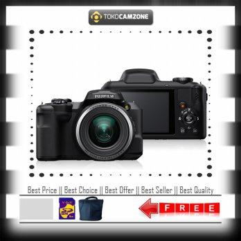 Fujifilm FinePix S8600 Free Bonus Tas Coolbags + SDHC 8GB + Screen Guard Terpasang