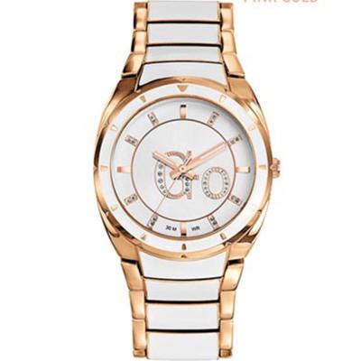 Go Girl - 694802 - Line Swarovski Bracelet Watch - Jam Tangan Wanita - Gold