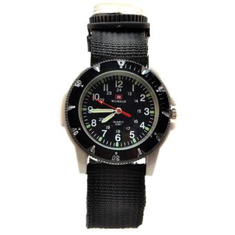 GoSport Fabric Strap Outdoor decorative compass sport Quartz watch (Black)  