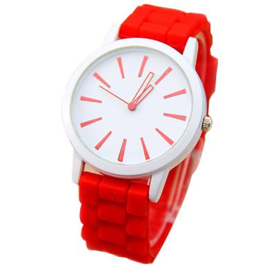 HET Chinese Style Black And White Ceramic Watch(Red)