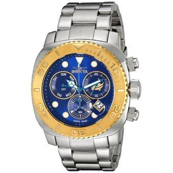 Invicta Men's Silver Stainless Steel Band Watch 14647  