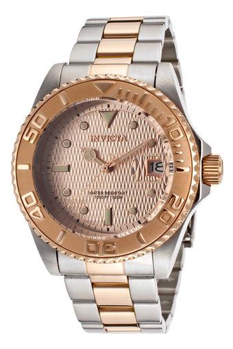 Invicta Pro Diver - Men's Watch - Silver-Gold - Stainless Steel Strap - 14344  