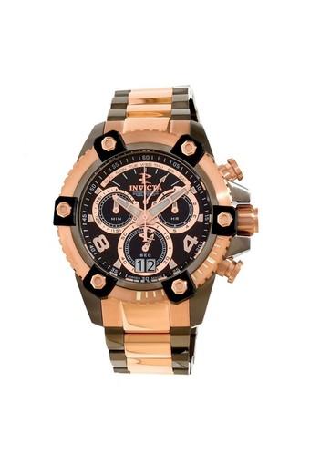 Invicta Reserve Men's Rose Gold and Gunmetal Stainless Steel Strap Watch 12987 - Intl  