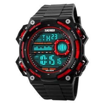 Jam Tangan SKMEI S-Shock Sport Watch Water Resistant 50m - DG0939 - Orange  