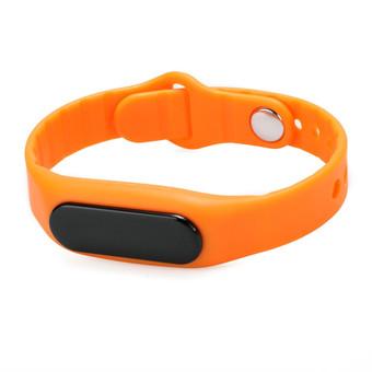 JinGle Hot Fashion Bluetooth 4.0 Smart Watch Wristwatch Support For Android/IOS Waterproof Touch Control Sports Bracelet (Orange)  