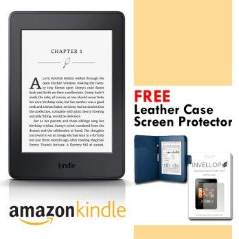 Kindle, 6" Glare-Free Touchscreen Display, Wi-Fi Ebook Reader Amazon ( 7th Generation ) + Accesories