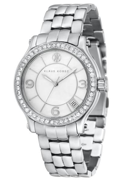 Klaus Kobec Venes Women Stainless Steel Watch - Silver