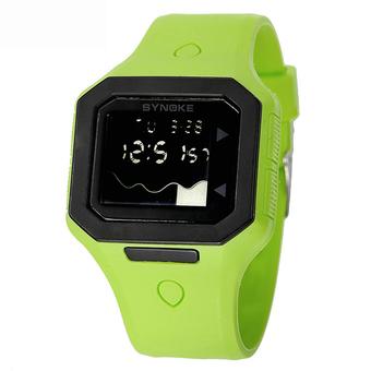 LED Digital Watches Sports Wrist Watch 67766 -Green (Intl)  