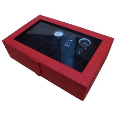 Larisso Craft Kotak Jam Tangan Isi 12 - Merah Hitam