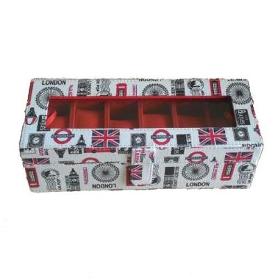 Larisso Craft Kotak Jam Tangan Isi 6 - Motif London