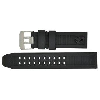 Luminox 3050 Strap Replacement Watch Band Black Silicone 22mm  