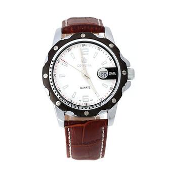 MG·ORKINA Unisex Luxury Wristwatch Water-resistant Analog Quartz Calendar Date Watch Leisure Style (Intl)  
