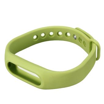 MIBand Bluetooth Replacement Wrist Strap Wearable Wrist Band for Xiaomi Bracelet Green - Intl  