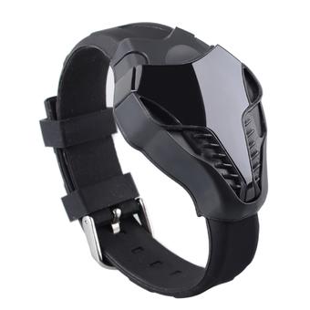 Men's Black Silicone Strap Sports Watch LED 434517  