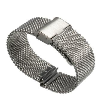 Milanese Stainless Steel Watch Band Strap+Tools For Motorola Moto 360 2nd 46mm Silver (Intl)  