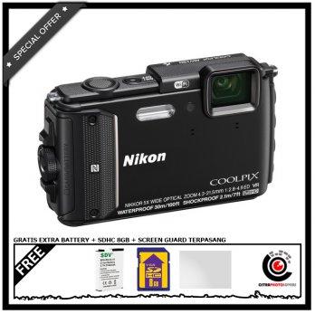 Nikon COOLPIX AW130 BLACK + BONUS SPECIAL