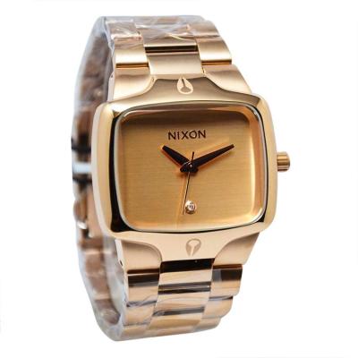 Nixon Jam Tangan Pria RoseGold Stainless Steel Strap A14089700-The-Player-All-Rose-Gold