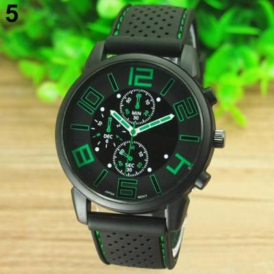 Norate Jam Tangan Pria - Stainless Steel Sports Wrist Watch Green