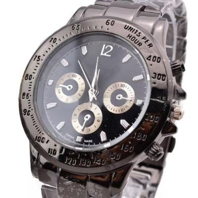 Norate Jam Tangan Pria - Steel Wrist Watch Black