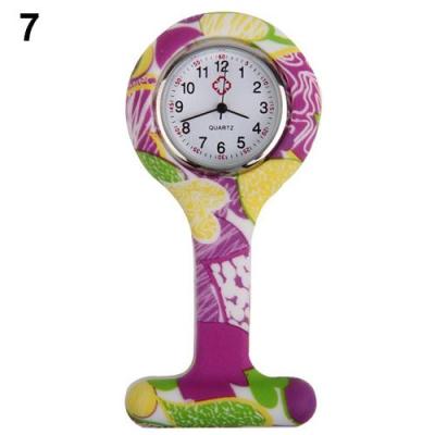 Norate Nurses Brooch Tunic Silicone Pocket Watch - #7