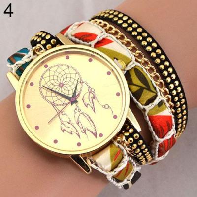 Norate Women's Dream Catcher Dial Infinity Band Wrist Watch #4