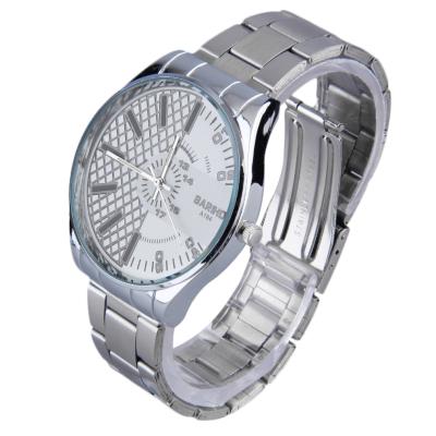 OBN BARIHO A184 fashion quartz watch strip flour-Silver