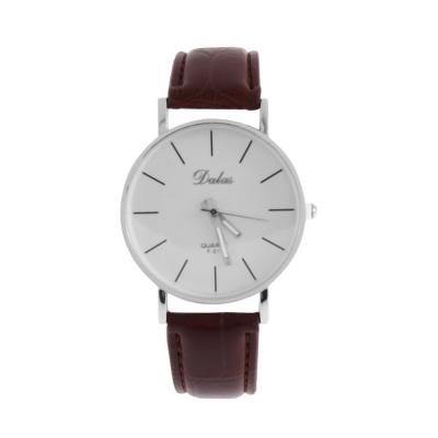 OBN Simple fashion belt neutral watch-Brown