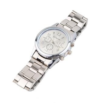 OH Women Girl Unisex Exquisite Charm Fashion Stainless Steel Quartz Wrist Watch  