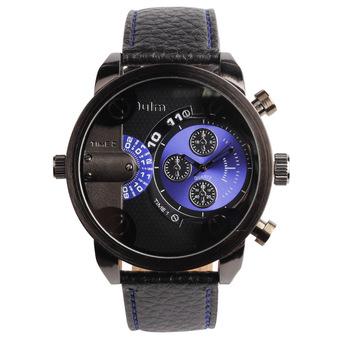 OULM Men's Waterproof Military Quartz Wrist Watch (Black)- Intl  