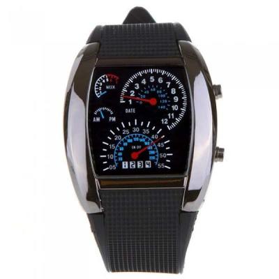 Ormano Jam tangan Speedometer Racing - Hitam