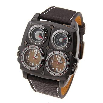 Oulm 1140 Multifunction Watch - Jam Tangan Multifungsi - Hitam  