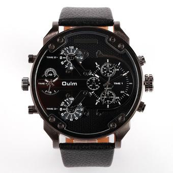 Oulm Luxury Personality Men's Watches ?Black?  