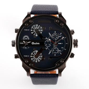 Oulm Luxury Personality Men's Watches (Black) - Intl  