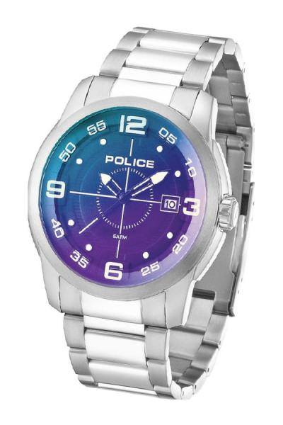 Police Sniper PL14386JS/02MA Jam Tangan Pria Stainless Band - Silver