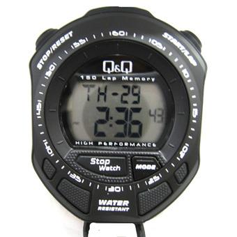 Q&Q - Stopwatch Pria - Hitam - MF01-J002L  