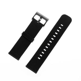 Replacement Genuine Leather Wrist Watchband strap for MOTO 360 2nd Women's 42mm Smart Watch in Black - Intl  