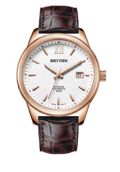 Rhythm Global Timepiece AV1503L03 Jam Tangan Pria - Hitam