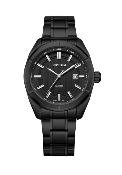 Rhythm Global Timepiece G1305S06 Jam Tangan Pria - Hitam