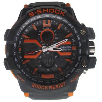 S-SHOCK Sport Watch 2168 - Hitam Orange  