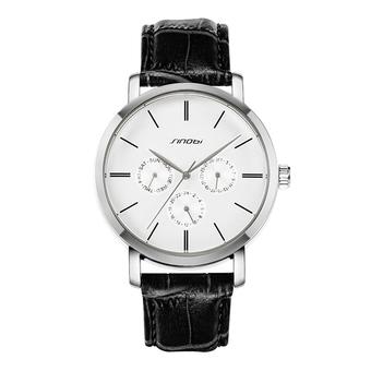 SINOBI Casual Gentlemen Dress Wrist Watches Luxury Brand Male Business Watch Relogio 9536- Intl  