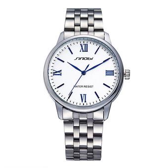SINOBI Hotsell Quartz Women Watches Silver Stainless Steel Female Bracelet Wristwatches 9445- Intl  