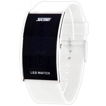 SKMEI 0805 Pentagon White Edition Wristwatch  