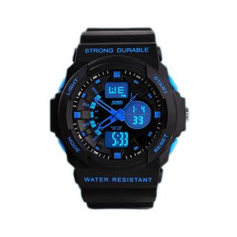 SKMEI 0955 Men's Sport 3 ATM Water Resistant LED Wrist Watch  