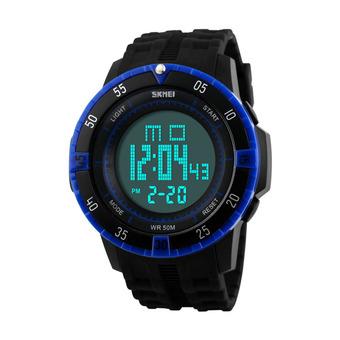 SKMEI 1089 Waterproof LED Diving Watch (Blue)  
