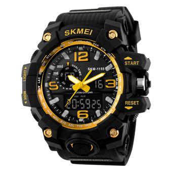 SKMEI 1155 Digital Watch S SHOCK Military - Hitam/Gold  