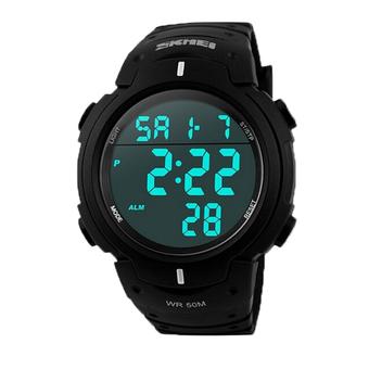 SKMEI Mens Digital LCD Screen Outdoor Wrist Watches - Intl  